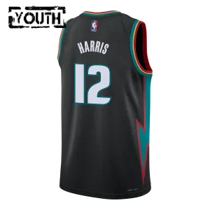 Nike Detroit Pistons Tobias Harris Lasten Pelipaita City Edition 2025-26 Swingman Musta
