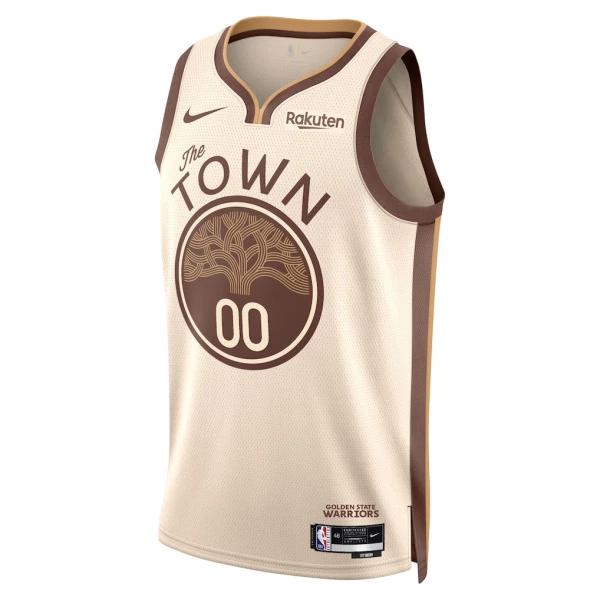 Nike Golden State Warriors Personoitava Miesten Pelipaita City Edition 2025-26 Swingman Valkoinen