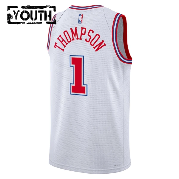 Nike Houston Rockets Amen Thompson Lasten Pelipaita City Edition 2025-26 Swingman Valkoinen