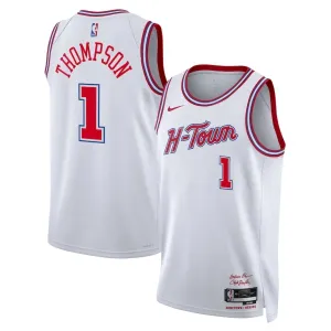 Nike Houston Rockets Amen Thompson Miesten Pelipaita City Edition 2025-26 Swingman Valkoinen