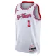 Nike Houston Rockets Amen Thompson Miesten Pelipaita City Edition 2025-26 Swingman Valkoinen