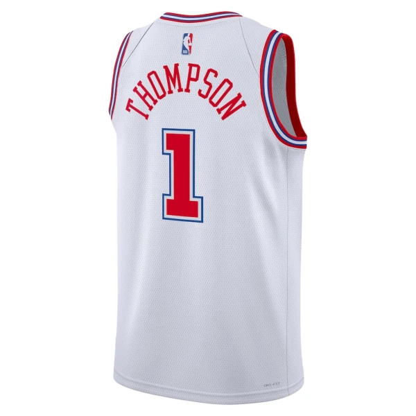 Nike Houston Rockets Amen Thompson Miesten Pelipaita City Edition 2025-26 Swingman Valkoinen