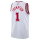 Nike Houston Rockets Amen Thompson Miesten Pelipaita City Edition 2025-26 Swingman Valkoinen