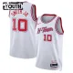 Nike Houston Rockets Jabari Smith Jr Lasten Pelipaita City Edition 2025-26 Swingman Valkoinen