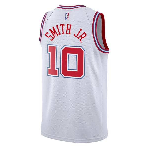 Nike Houston Rockets Jabari Smith Jr Miesten Pelipaita City Edition 2025-26 Swingman Valkoinen