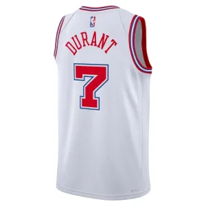 Nike Houston Rockets Kevin Durant Miesten Pelipaita City Edition 2025-26 Swingman Valkoinen