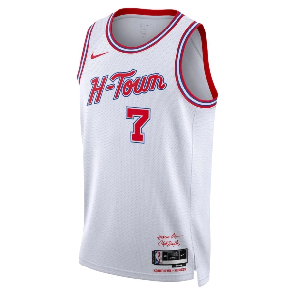 Nike Houston Rockets Kevin Durant Miesten Pelipaita City Edition 2025-26 Swingman Valkoinen
