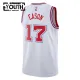 Nike Houston Rockets Tari Eason Lasten Pelipaita City Edition 2025-26 Swingman Valkoinen