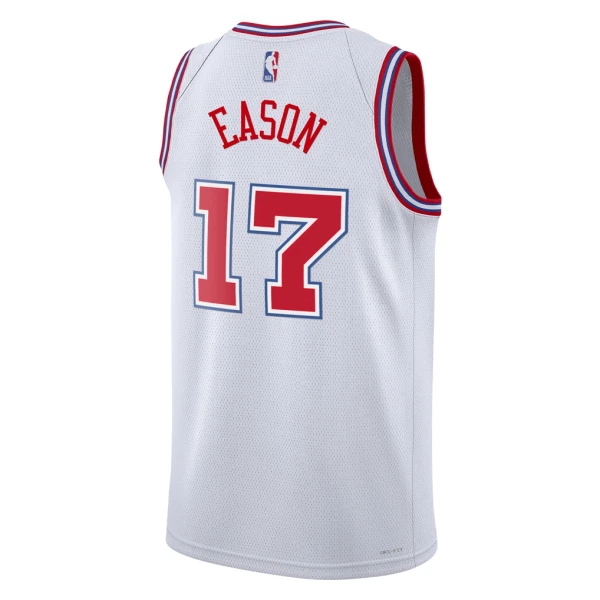 Nike Houston Rockets Tari Eason Miesten Pelipaita City Edition 2025-26 Swingman Valkoinen