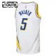 Nike Indiana Pacers Jarace Walker Lasten Pelipaita City Edition 2025-26 Swingman Valkoinen