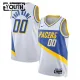 Nike Indiana Pacers Personoitava Lasten Pelipaita City Edition 2025-26 Swingman Valkoinen