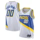 Nike Indiana Pacers Personoitava Miesten Pelipaita City Edition 2025-26 Swingman Valkoinen