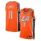Nike LA Clippers Brook Lopez Miesten Pelipaita City Edition 2025-26 Swingman Oranssi