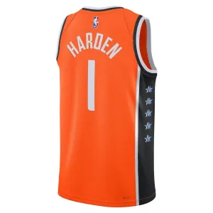 Nike LA Clippers James Harden Miesten Pelipaita City Edition 2025-26 Swingman Oranssi