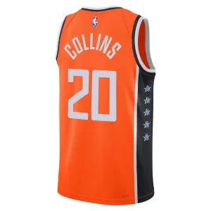 Nike LA Clippers John Collins Miesten Pelipaita City Edition 2025-26 Swingman Oranssi