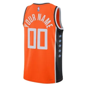 Nike LA Clippers Personoitava Miesten Pelipaita City Edition 2025-26 Swingman Oranssi
