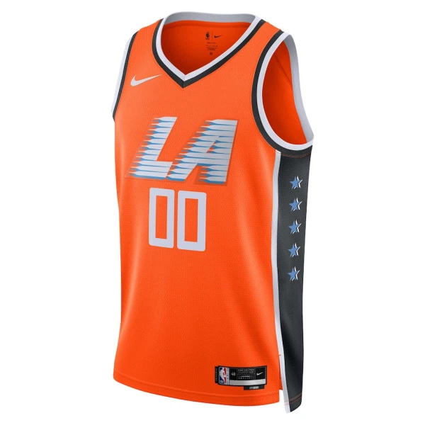 Nike LA Clippers Personoitava Miesten Pelipaita City Edition 2025-26 Swingman Oranssi