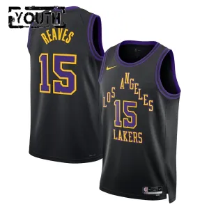 Nike Los Angeles Lakers Austin Reaves Lasten Pelipaita City Edition 2025-26 Swingman Musta