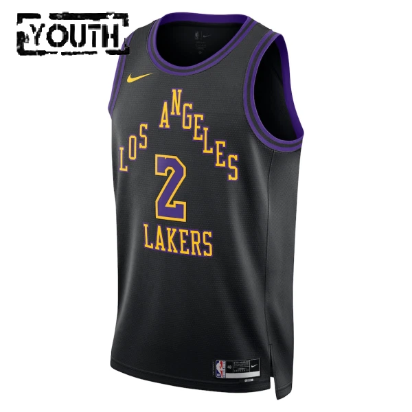 Nike Los Angeles Lakers Jarred Vanderbilt Lasten Pelipaita City Edition 2025-26 Swingman Musta