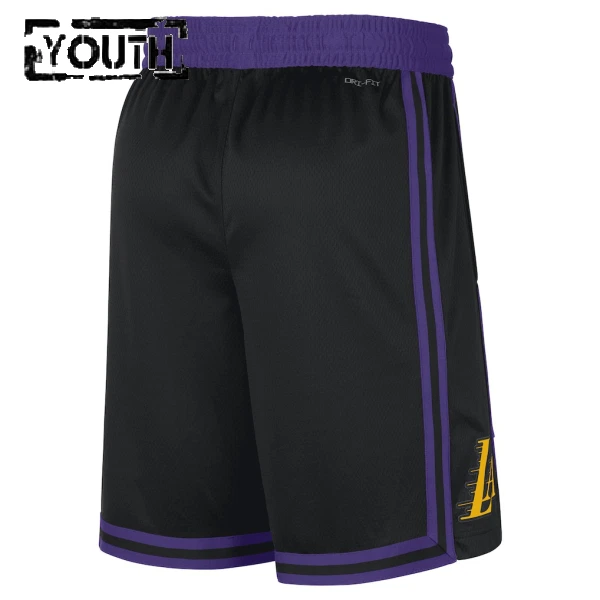 Nike Los Angeles Lakers Lasten Shortsit City Edition 2025-26 Swingman