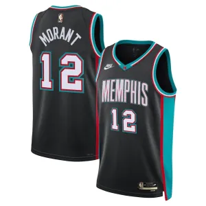 Nike Memphis Grizzlies Ja Morant Miesten Pelipaita Classic Edition 2025-26 Swingman Musta