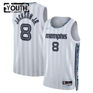 Nike Memphis Grizzlies Jaren Jackson JR Lasten Pelipaita City Edition 2025-26 Swingman Harmaa
