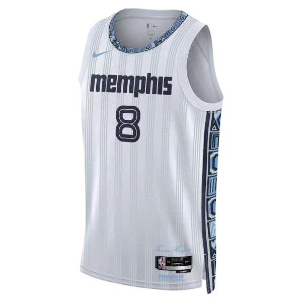 Nike Memphis Grizzlies Jaren Jackson JR Miesten Pelipaita City Edition 2025-26 Swingman Harmaa