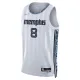 Nike Memphis Grizzlies Jaren Jackson JR Miesten Pelipaita City Edition 2025-26 Swingman Harmaa