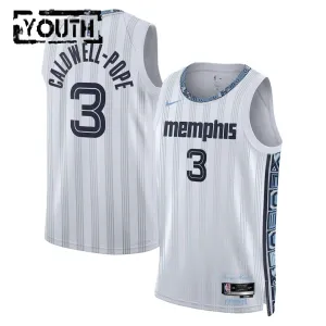 Nike Memphis Grizzlies Kentavious Caldwell Pope Lasten Pelipaita City Edition 2025-26 Swingman Harmaa