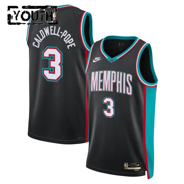 Nike Memphis Grizzlies Kentavious Caldwell Pope Lasten Pelipaita Classic Edition 2025-26 Swingman Musta