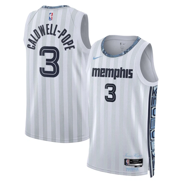 Nike Memphis Grizzlies Kentavious Caldwell Pope Miesten Pelipaita City Edition 2025-26 Swingman Harmaa Nike Memphis Grizzlies Kentavious Caldwell Pope Miesten Pelipaita City Edition 2025-26 Swingman Harmaa