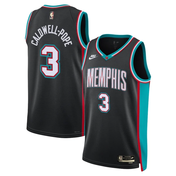 Nike Memphis Grizzlies Kentavious Caldwell Pope Miesten Pelipaita Classic Edition 2025-26 Swingman Musta