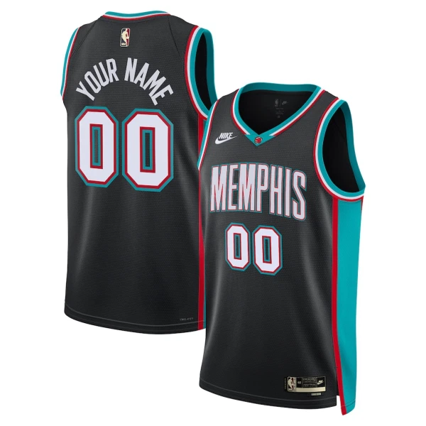 Nike Memphis Grizzlies Personoitava Miesten Pelipaita Classic Edition 2025-26 Swingman Musta