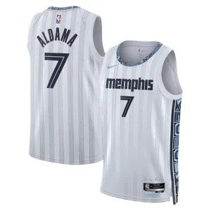 Nike Memphis Grizzlies Santi Aldama Miesten Pelipaita City Edition 2025-26 Swingman Harmaa