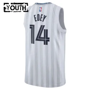 Nike Memphis Grizzlies Zach Edey Lasten Pelipaita City Edition 2025-26 Swingman Harmaa