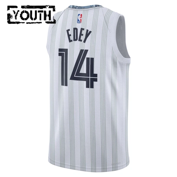 Nike Memphis Grizzlies Zach Edey Lasten Pelipaita City Edition 2025-26 Swingman Harmaa