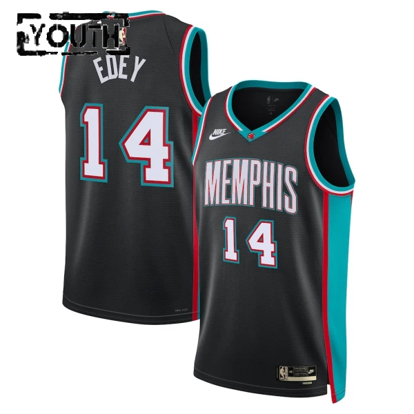 Nike Memphis Grizzlies Zach Edey Lasten Pelipaita Classic Edition 2025-26 Swingman Musta
