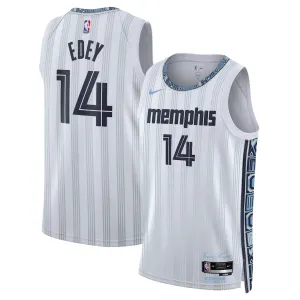 Nike Memphis Grizzlies Zach Edey Miesten Pelipaita City Edition 2025-26 Swingman Harmaa