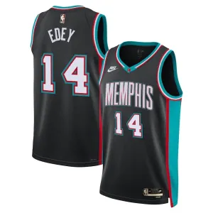 Nike Memphis Grizzlies Zach Edey Miesten Pelipaita Classic Edition 2025-26 Swingman Musta