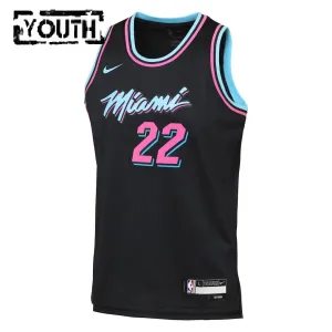 Nike Miami Heat Andrew Wiggins Lasten Pelipaita City Edition 2025-26 Swingman Musta