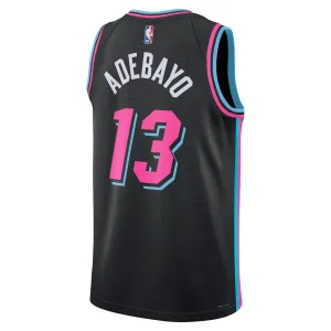 Nike Miami Heat Bam Adebayo Miesten Pelipaita City Edition 2025-26 Swingman Musta