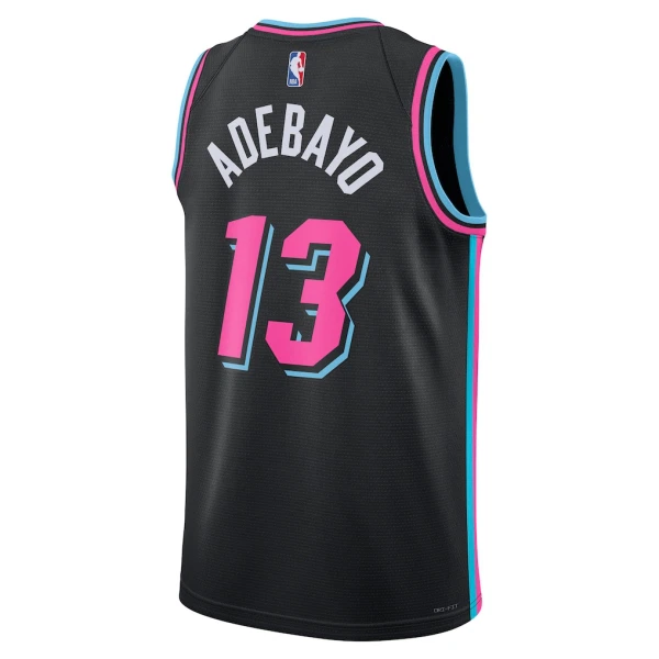 Nike Miami Heat Bam Adebayo Miesten Pelipaita City Edition 2025-26 Swingman Musta