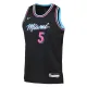 Nike Miami Heat Nikola Jovic Miesten Pelipaita City Edition 2025-26 Swingman Musta