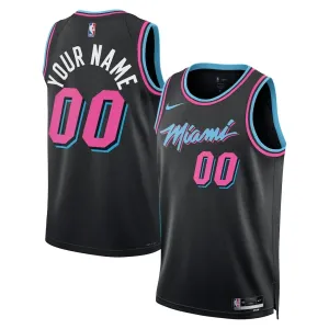 Nike Miami Heat Personoitava Miesten Pelipaita City Edition 2025-26 Swingman Musta