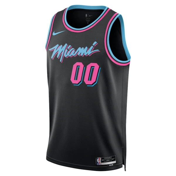 Nike Miami Heat Personoitava Miesten Pelipaita City Edition 2025-26 Swingman Musta