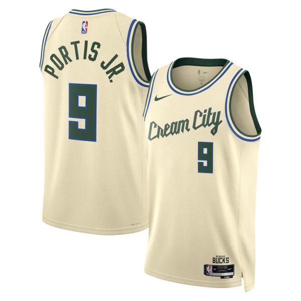 Nike Milwaukee Bucks Bobby Portis JR Miesten Pelipaita City Edition 2025-26 Swingman Valkoinen Nike Milwaukee Bucks Bobby Portis JR Miesten Pelipaita City Edition 2025-26 Swingman Valkoinen
