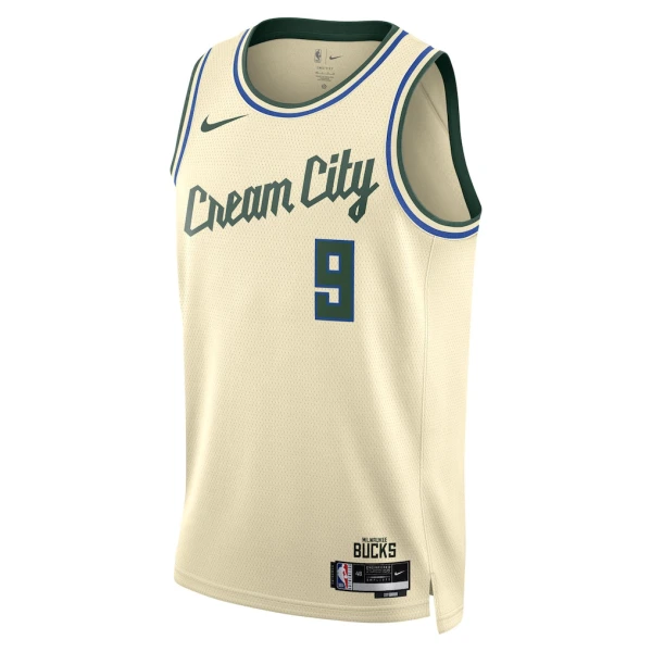 Nike Milwaukee Bucks Bobby Portis JR Miesten Pelipaita City Edition 2025-26 Swingman Valkoinen