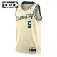 Nike Milwaukee Bucks Gary Trent JR Lasten Pelipaita City Edition 2025-26 Swingman Valkoinen