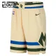 Nike Milwaukee Bucks Lasten Shortsit City Edition 2025-26 Swingman