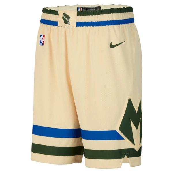 Nike Milwaukee Bucks Miesten Shortsit City Edition 2025-26 Swingman
